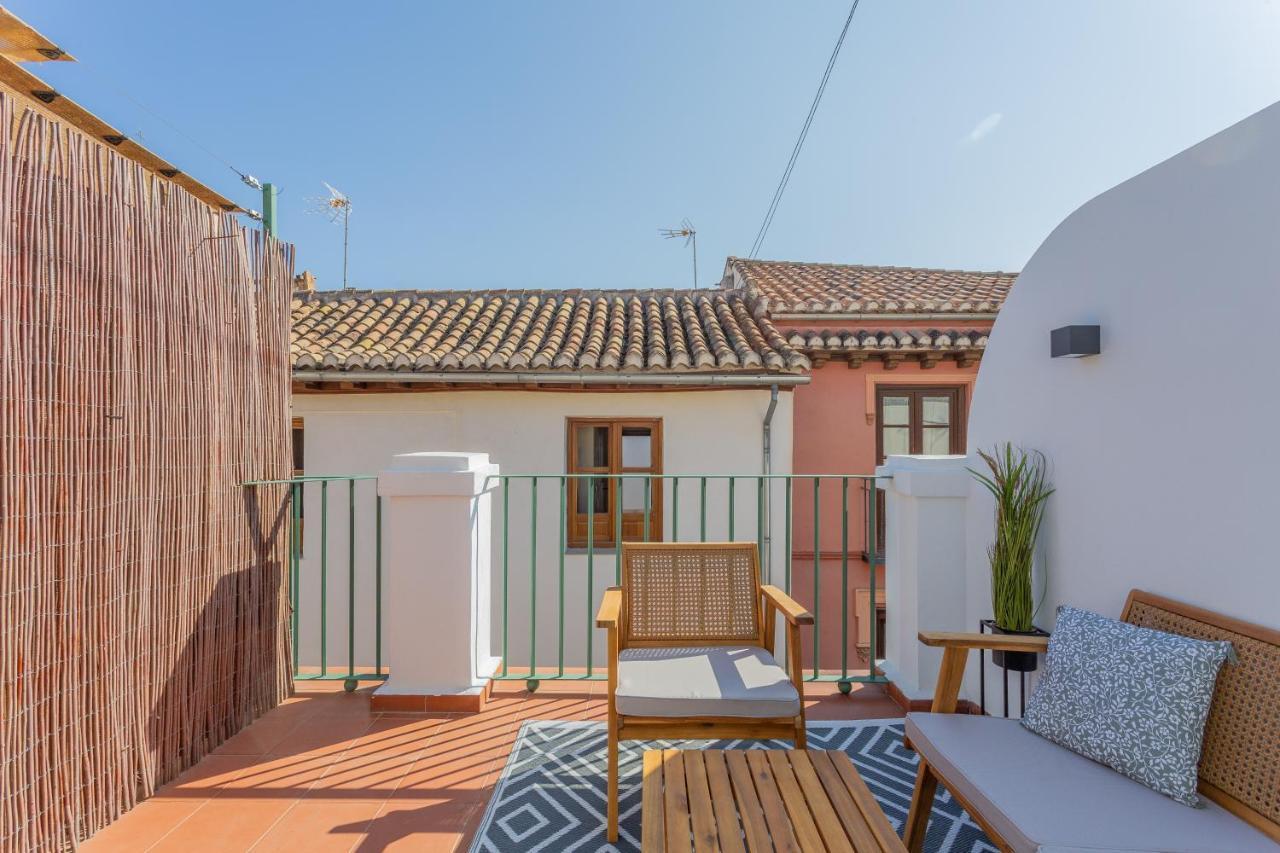 Ferienwohnung Atico Cl Centro Granada Exterior foto